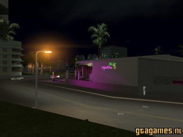 The malibu at night