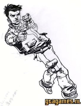 GTA III Player schets