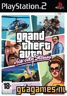PS2 Cover van GTA Vice City Stories