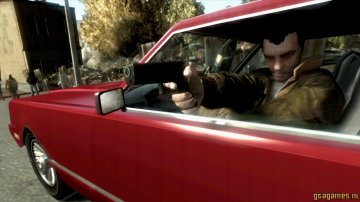 Drive-by met pistool