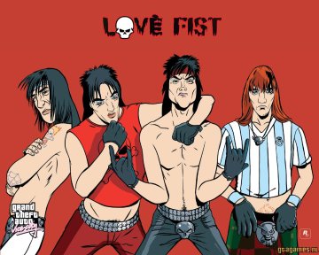 Love Fist Wallpaper