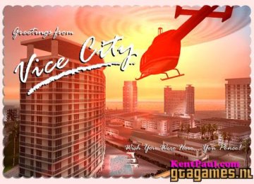 Postcard Helicopter