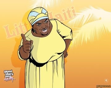 Auntie Poulet Wallpaper