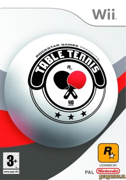 Rockstar Games presents Table Tennis cover van Wii versie