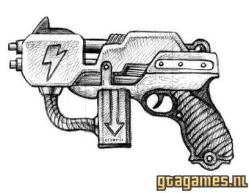 Electro gun schets
