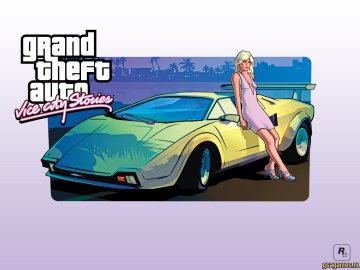 Blonde vrouw bij auto met VCS logo gekleurd