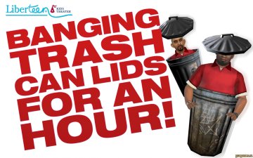 Banging Trash Can Lids for an Hour