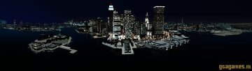 Liberty City Skyline at Night