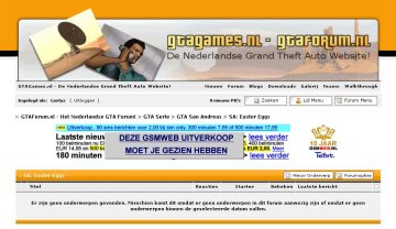Leeg Easter Egg-forum