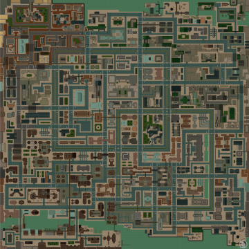 Downtown District plattegrond