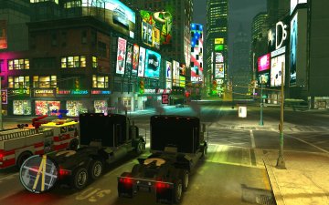 The truck race