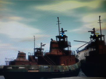Drukte in de haven...