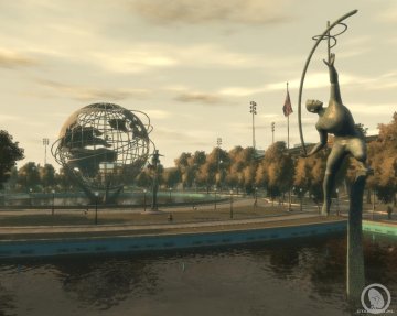 The monoglobe & Statue