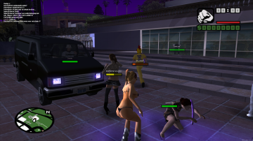 Feesje aan Madd Dogg's mansion