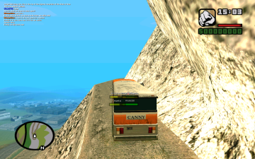 Gtaf bustour op Mt. Chiliad.
