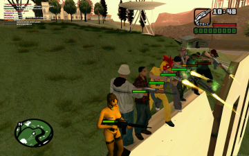 Knallen op het Vinewood bord