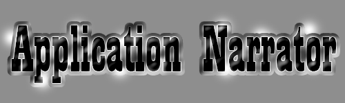 Application Narrator