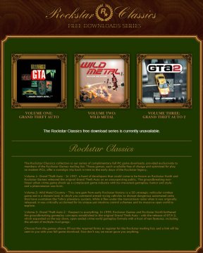 Melding Rockstar Games GTA/GTA2