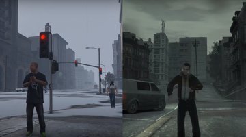 GTA IV > GTA V