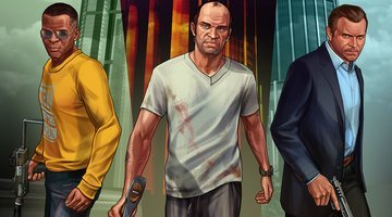 Franklin, Michael en Trevor Fan Art