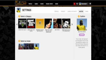Social Club Avatars