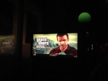 Subway station Houston Street Michael De Santa GTAV Ad