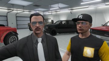 Tommie en Joriz in GTA Online