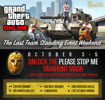 Last Team Standing Event Weekend