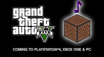 gta5 minecraft muziek carousel
