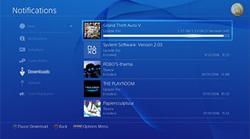 Ps4 update 106 carousel