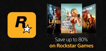 Playstation Store korting rockstar games