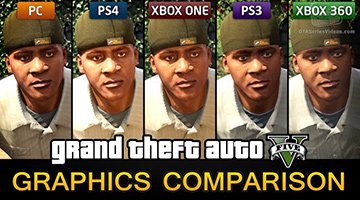gtav grafische versies vergeleken
