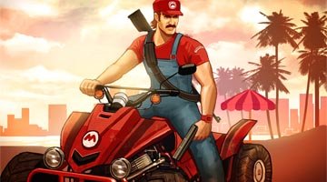 grand theft mario carousel