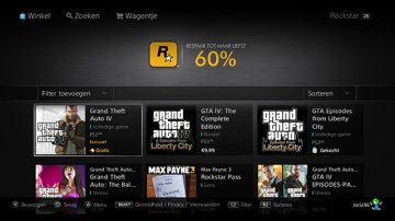 Psn korting rockstar