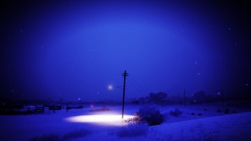 sneeuw effect foto