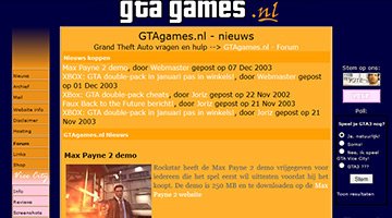 gtagames november 2003 carousel