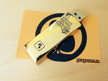 gouden USB stick