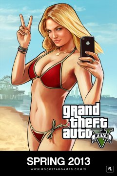 Rockstar Games Announces Grand Theft Auto V Coming Spring 2013 poster