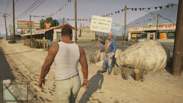 GTAV Gameplay trailer 0011774