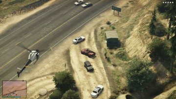 GTAV Gameplay trailer 0011533