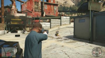 GTAV Gameplay trailer 0011934