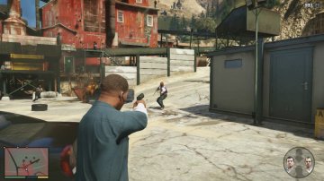 GTAV Gameplay trailer 0011929