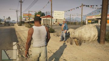GTAV Gameplay trailer 0011767