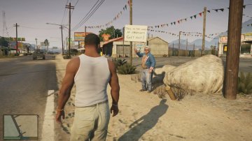 GTAV Gameplay trailer 0011761