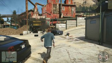 GTAV Gameplay trailer 0011941