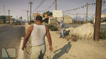 GTAV Gameplay trailer 0011760