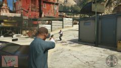 GTAV Gameplay trailer 0011928