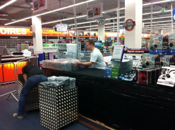 Voorbereidingen GTA V-launch - Saturn Amersfoort