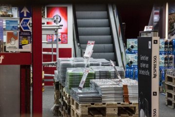 Drukte bij GTA V-launch - Media Markt Eindhoven