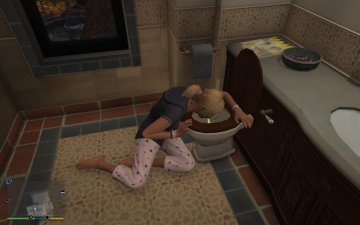 Tracey op wc